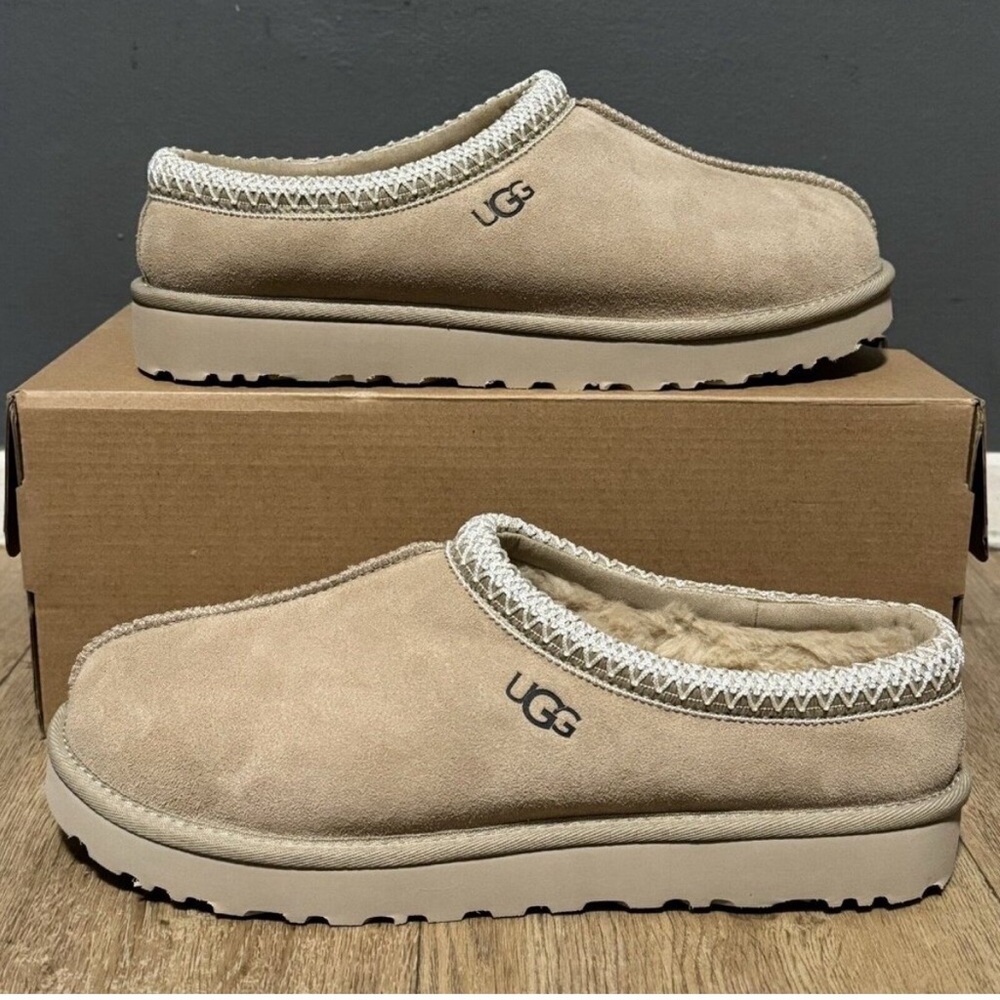 UGG Beige Slip-On Slippers